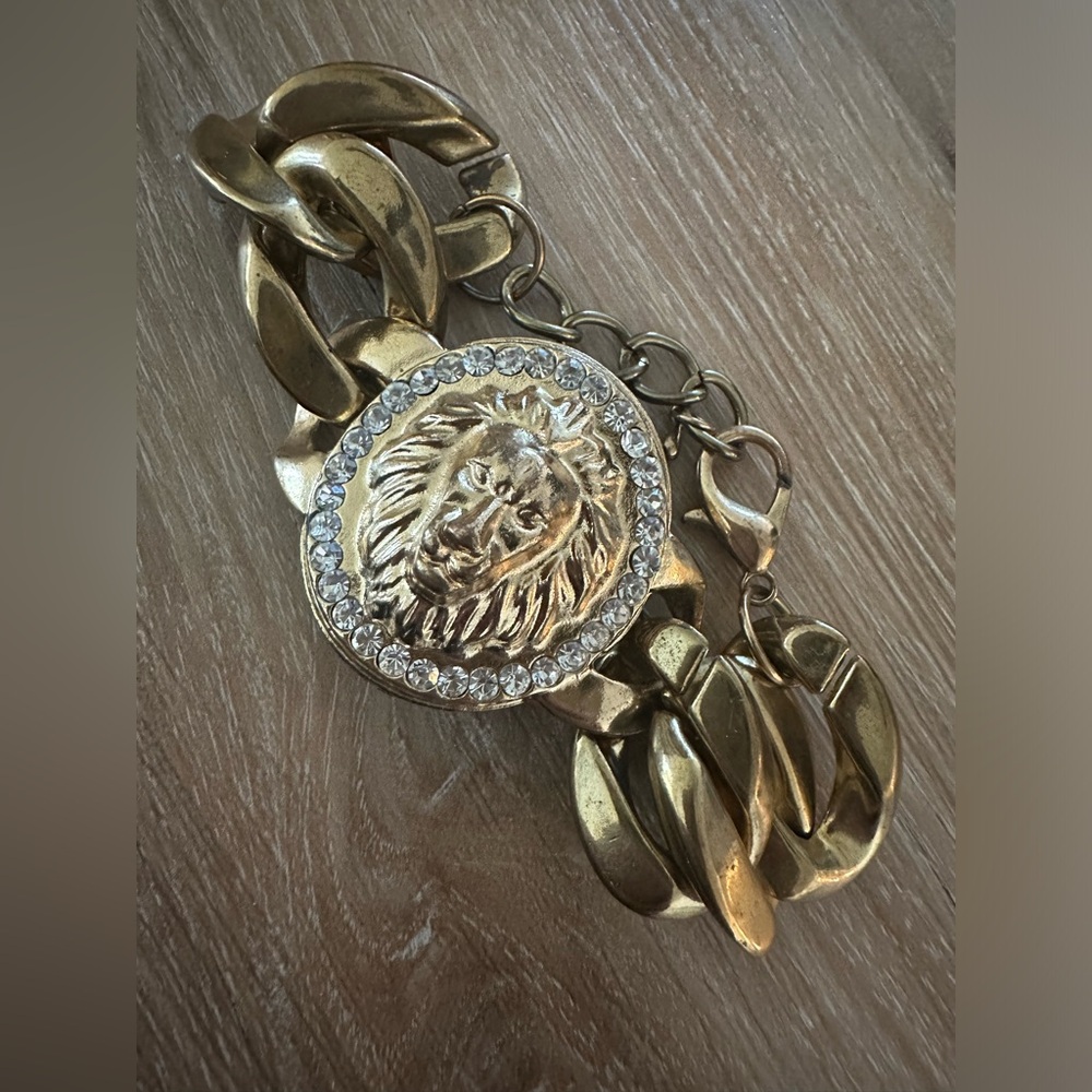 Lion Head Chain Bracelet